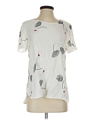 Pale Sky Short Sleeve Blouse (view 1)
