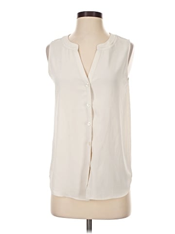 Ann Taylor Sleeveless Button-Down Shirt (view 1)