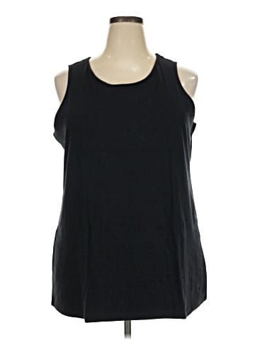 Isaac Mizrahi LIVE! Sleeveless T-Shirt (view 1)