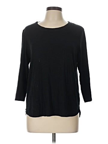 KIRKLAND Signature 3/4 Sleeve T-Shirt (view 1)
