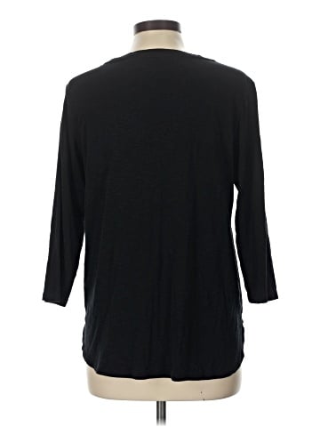 KIRKLAND Signature 3/4 Sleeve T-Shirt (view 2)