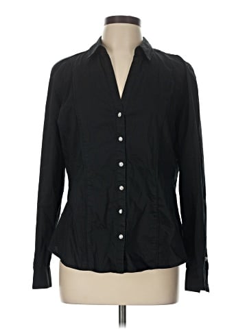 7th Avenue Design Studio New York & Company Long Sleeve Button-Down Shirt (view 1)