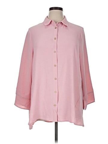 Counterparts 3/4 Sleeve Blouse (view 1)