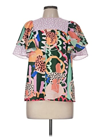 Crosby Short Sleeve Blouse (view 1)