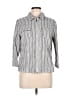 Christopher & Banks 100% Cotton Silver Jacket Size L - photo 1