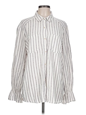 LC Lauren Conrad Long Sleeve Button-Down Shirt (view 1)