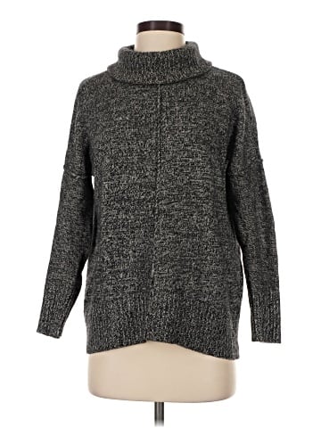 Aqua Cashmere Pullover Sweater (view 1)