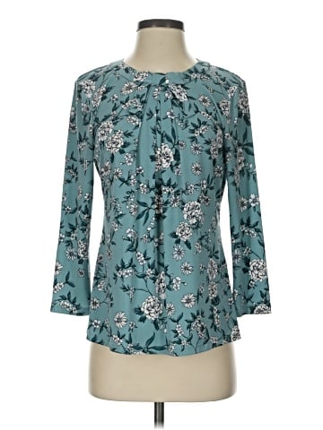 Karl Lagerfeld Paris 3/4 Sleeve Blouse (view 1)
