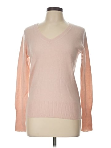 Halogen Cashmere Pullover Sweater (view 1)