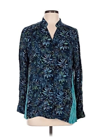 Soft Surroundings Long Sleeve Button-Down Shirt (view 1)
