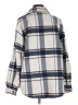 Love Tree 100% Polyester Plaid Blue Jacket Size M - photo 2