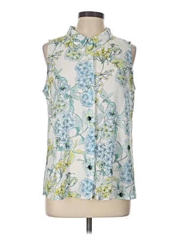 Karl Lagerfeld Paris Sleeveless Blouse (view 1)