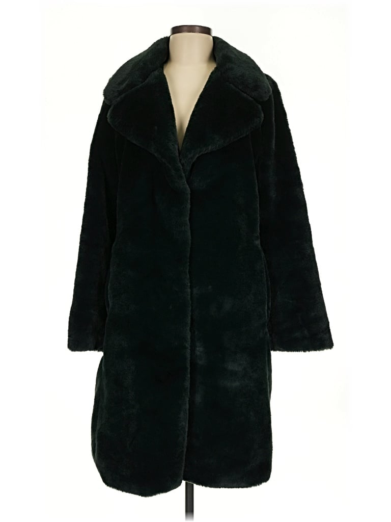 Pre-owned Lulus Coat In Green