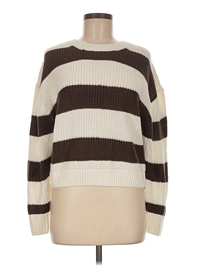 Pre-owned Garage Pullover Sweater In Brown