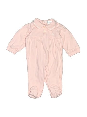 Ralph Lauren Long Sleeve Onesie (view 1)