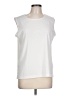 N Touch White Sleeveless Blouse Size L - photo 1