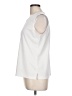 N Touch White Sleeveless Blouse Size L - photo 5