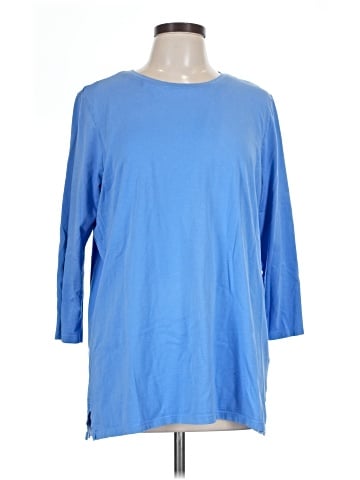 Lands' End 3/4 Sleeve T-Shirt (view 1)