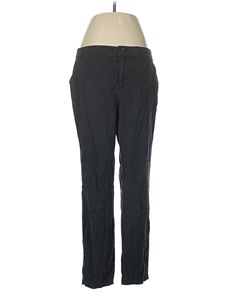 Pre-owned Ecru Casual Pants In Gray