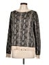 Fate Paisley Black Pullover Sweater Size L - photo 1