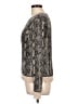 Fate Paisley Black Pullover Sweater Size L - photo 5