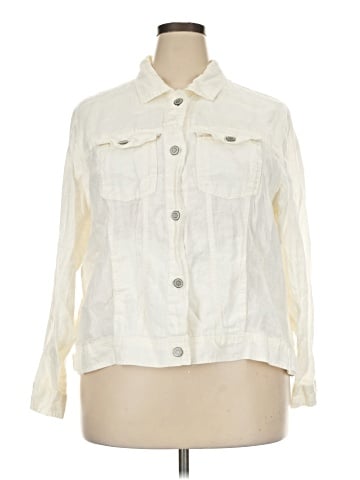 Jones & Co Long Sleeve Button-Down Shirt (view 1)