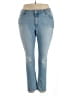 Lucky Brand Hearts Blue Jeans Size 20 - photo 1