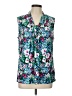 Kasper Teal Sleeveless Blouse Size L - photo 1