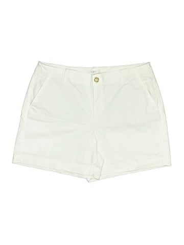 Ann Taylor LOFT Khaki Shorts (view 1)