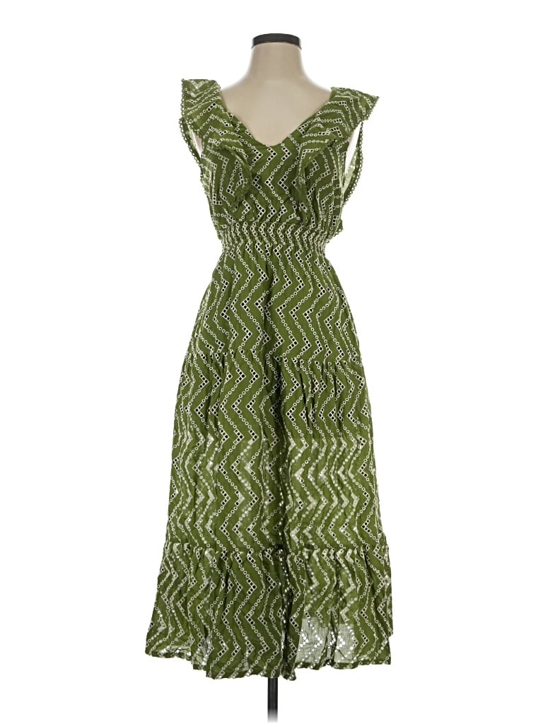 Pre-owned Sundayup Casual Dress In Green