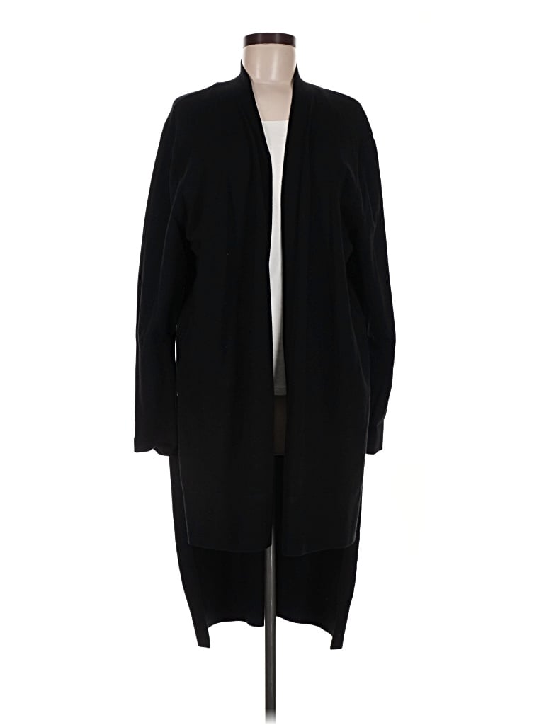 Pre-owned Dkny Cardigan Sweater In Black