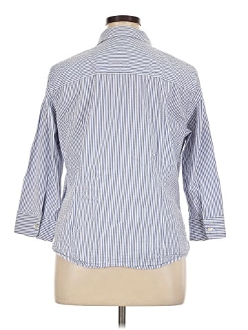L.L.Bean 3/4 Sleeve Button-Down Shirt (view 2)