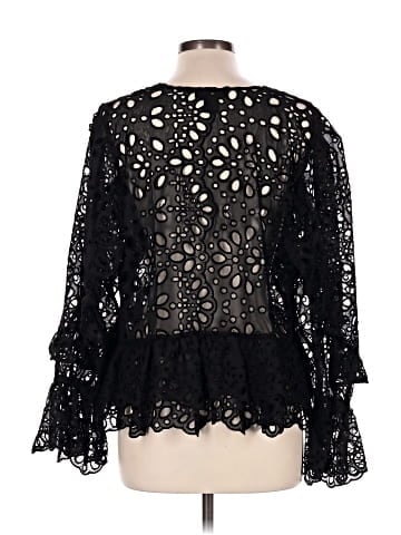 House of Harlow 1960 3/4 Sleeve Blouse (view 2)