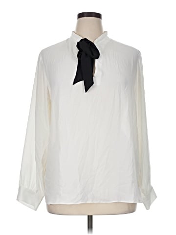 Banana Republic Factory Store Long Sleeve Blouse (view 1)