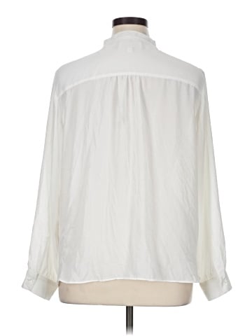 Banana Republic Factory Store Long Sleeve Blouse (view 2)
