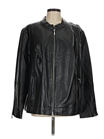 Jessica London Leather Jacket (view 1)