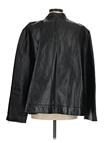 Jessica London Leather Jacket (view 2)