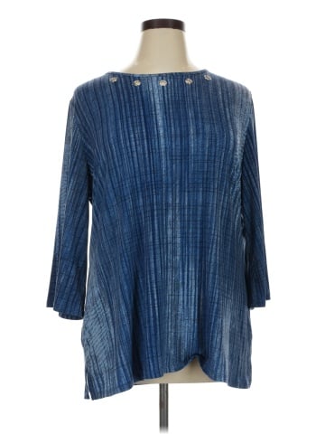 Allison Daley 3/4 Sleeve Blouse (view 1)