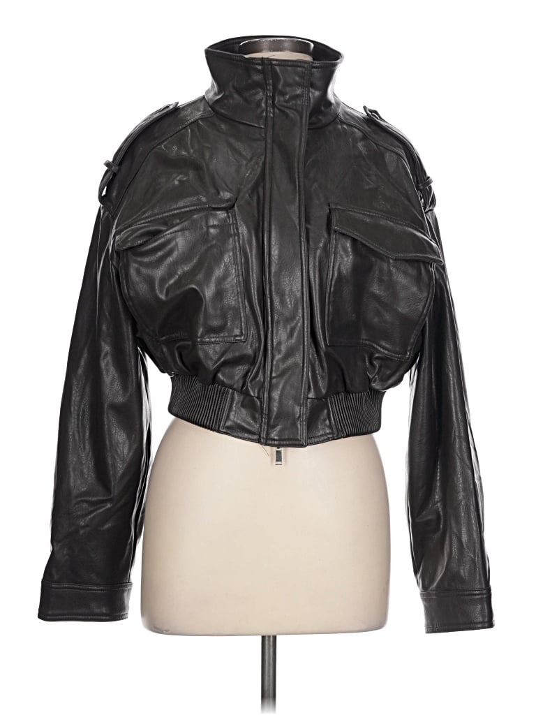 Pre-owned Zara Jacket In Black