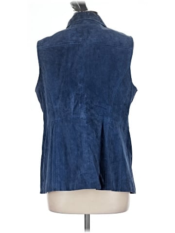 Dennis by Dennis Basso Denim Vest (view 2)