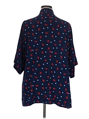 Kiyonna Short Sleeve Blouse (view 2)