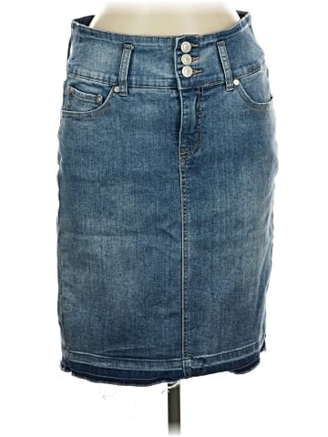 One 5 One Denim Skirt (view 1)
