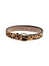Assorted Brands Animal Print Brown Leather Belt Size M - photo 1