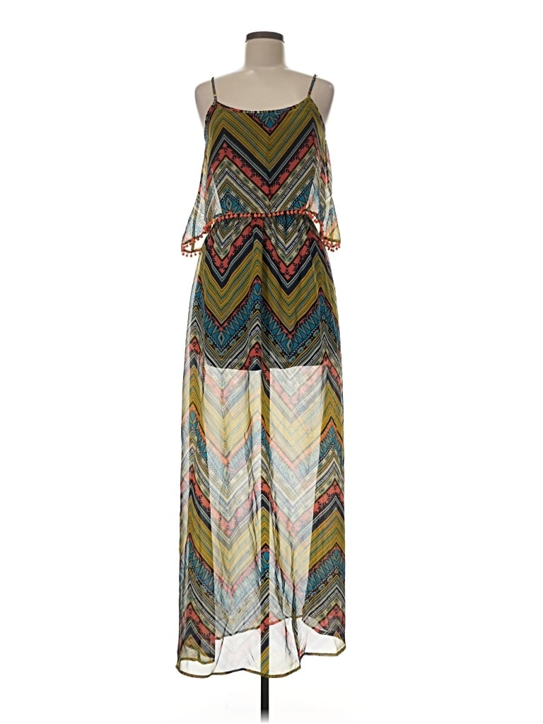 Pre-owned Umgee Casual Dress In Green
