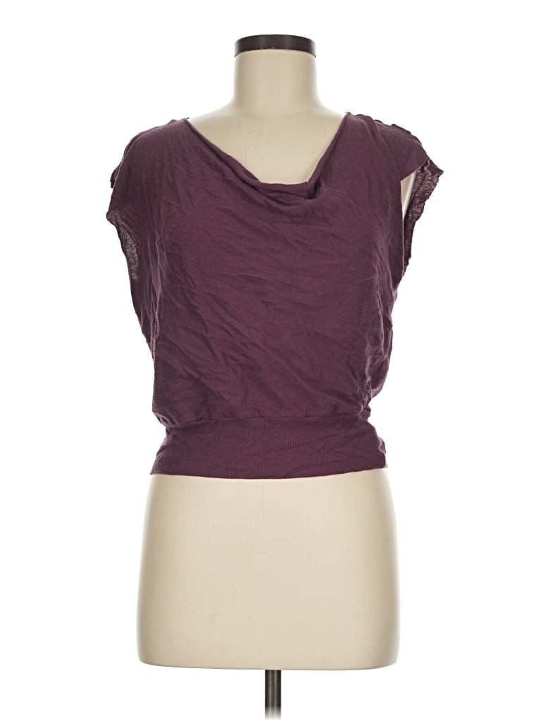 Pre-owned Out From Under Sleeveless T-shirt In Burgundy