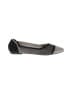 Tahari Houndstooth Black Flats Size 8 1/2 - photo 1