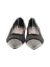 Tahari Houndstooth Black Flats Size 8 1/2 - photo 2
