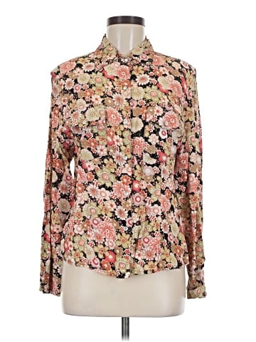 Loco Lindo Long Sleeve Blouse (view 1)