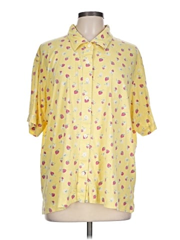 LEON LEVIN Short Sleeve Blouse (view 1)