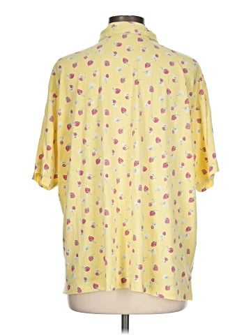 LEON LEVIN Short Sleeve Blouse (view 2)